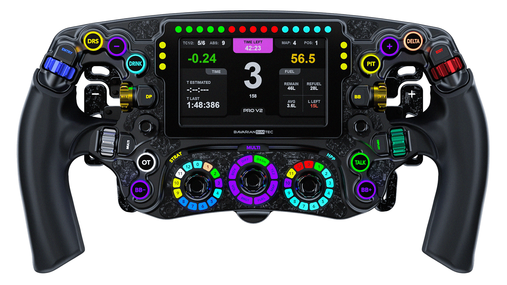 OmegaPRO v2 Formula Steering Wheel