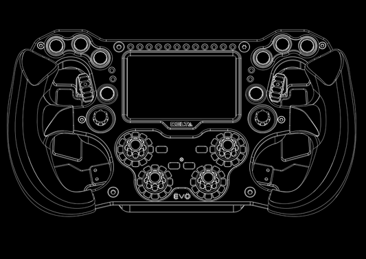 DELTA-EVO2-USB Formula Steering Wheel