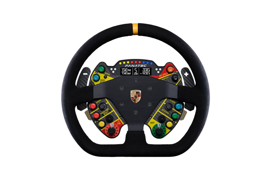 Podium Steering Wheel Porsche 911 GT3 R (Suede)