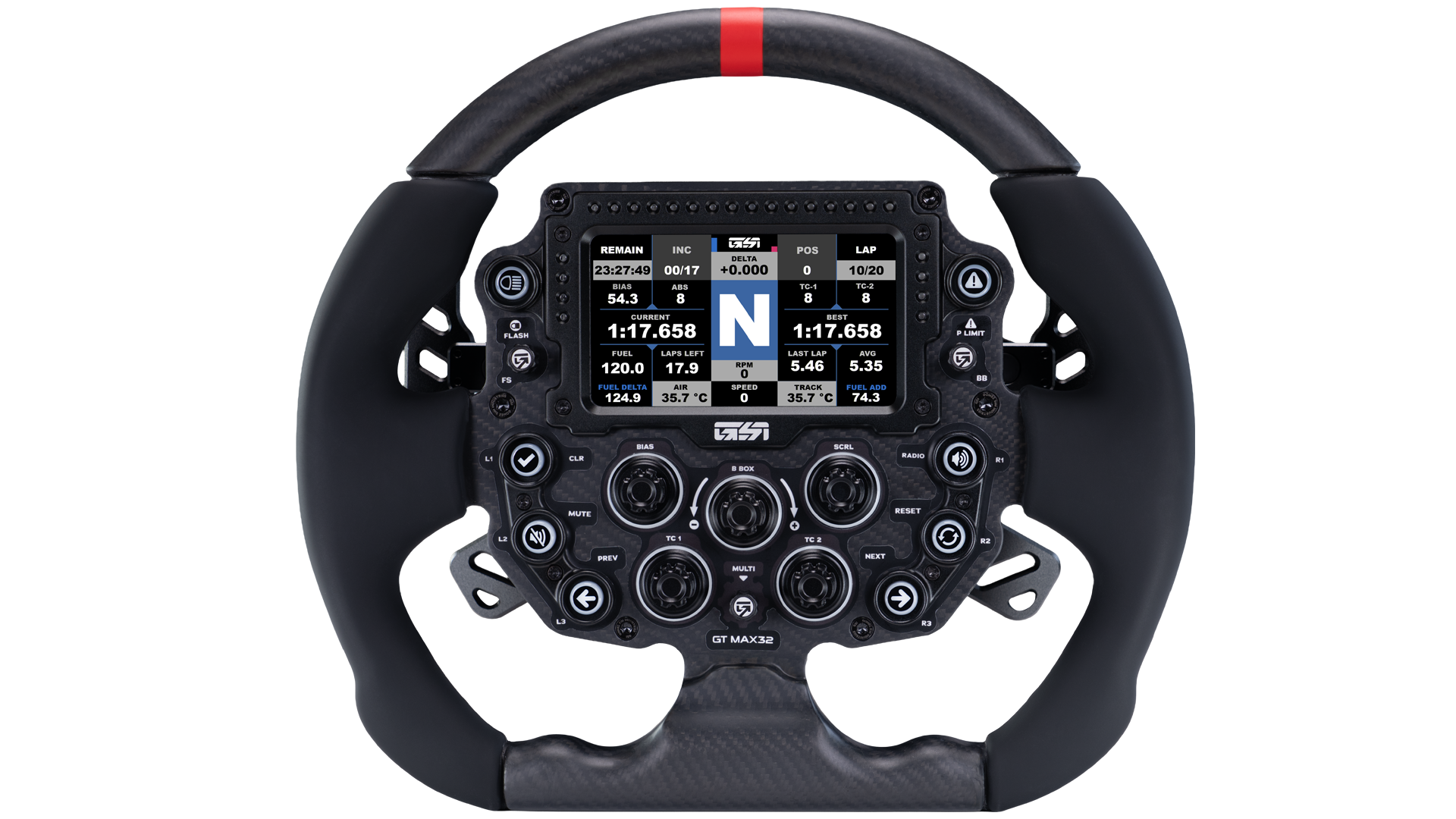 GT-MAX32 Rev B Steering Wheel