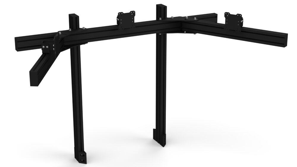 VNM RIG-Mounted Triple Monitor Stand